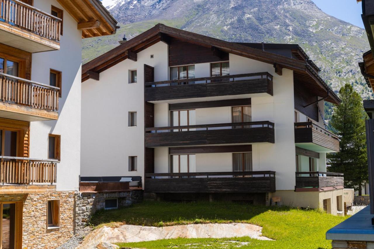 Haus Slalom Apartment Saas-Fee Exterior foto