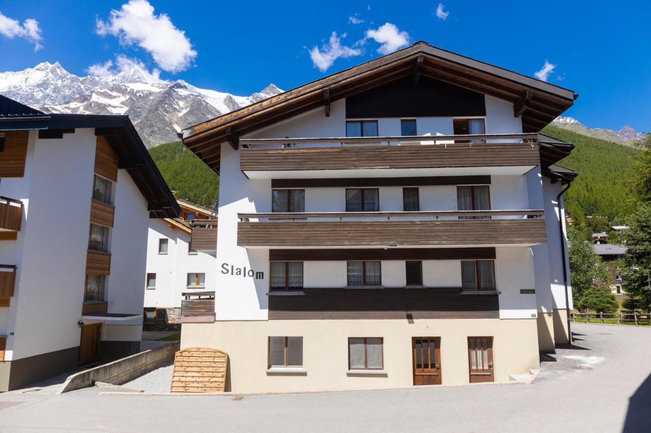Haus Slalom Apartment Saas-Fee Exterior foto