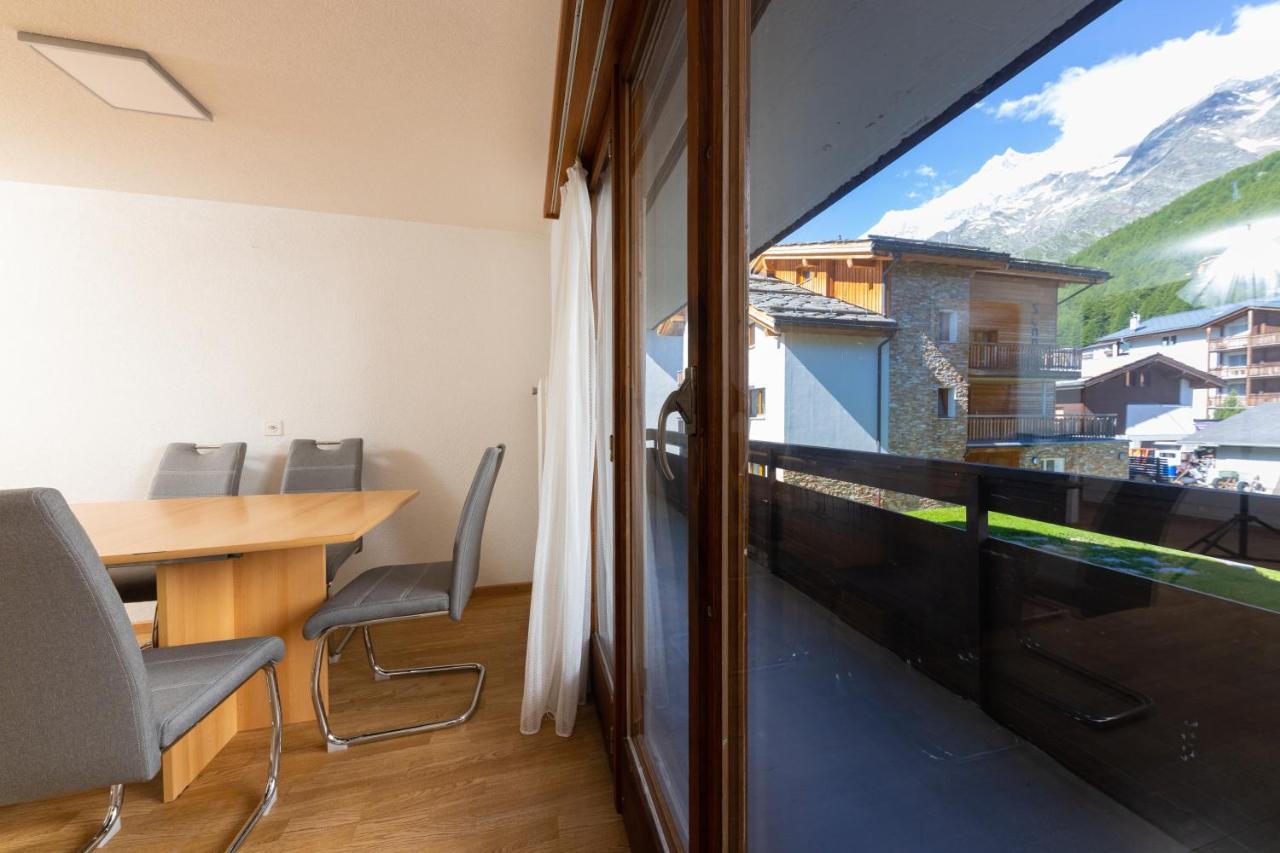 Haus Slalom Apartment Saas-Fee Exterior foto