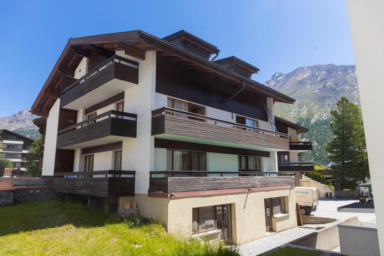 Haus Slalom Apartment Saas-Fee Exterior foto