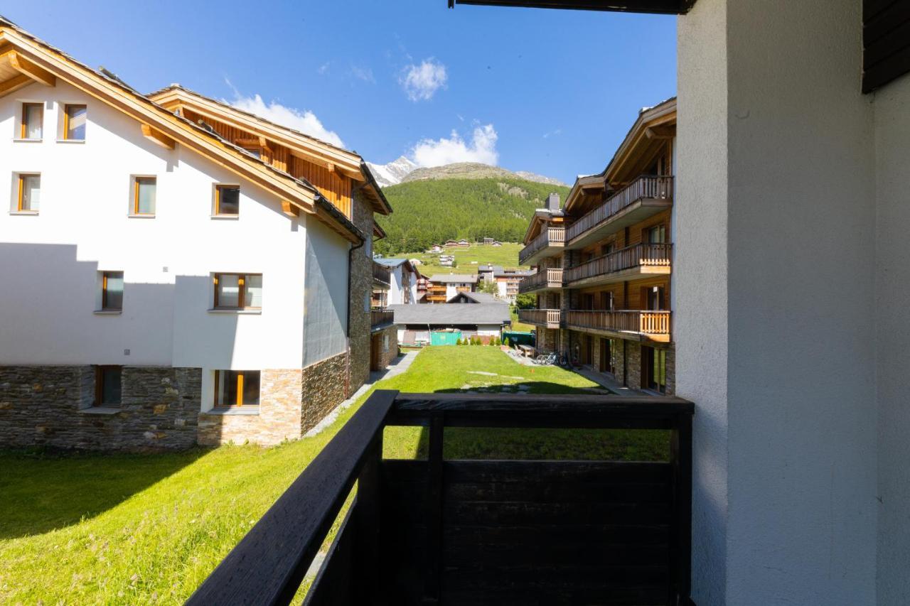 Haus Slalom Apartment Saas-Fee Exterior foto