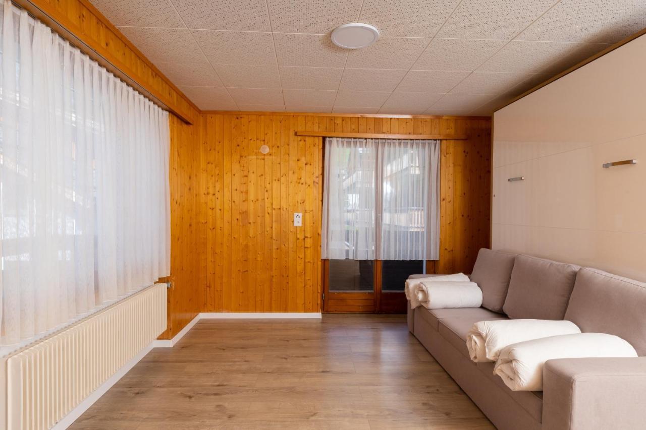 Haus Slalom Apartment Saas-Fee Exterior foto