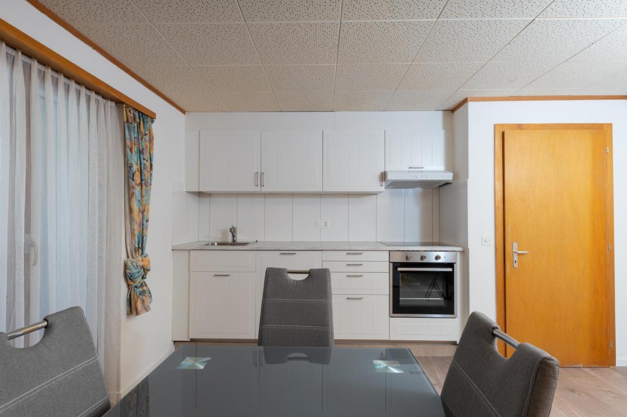 Haus Slalom Apartment Saas-Fee Exterior foto