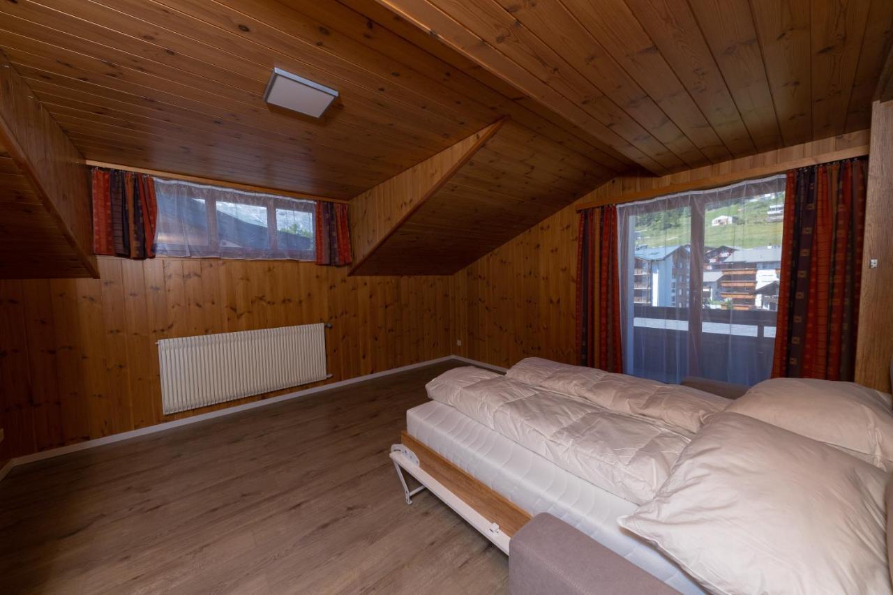 Haus Slalom Apartment Saas-Fee Exterior foto