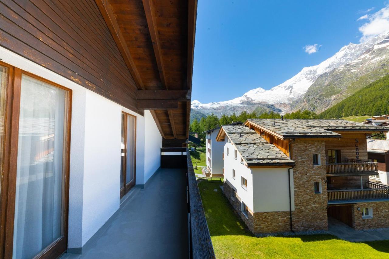Haus Slalom Apartment Saas-Fee Exterior foto
