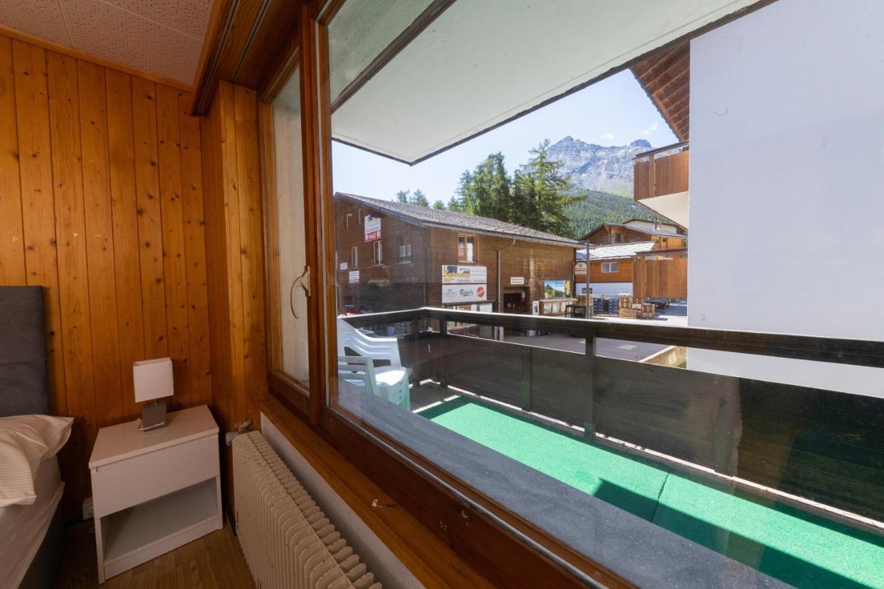 Haus Slalom Apartment Saas-Fee Exterior foto