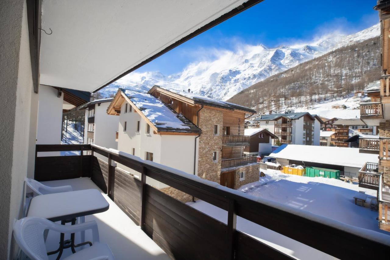 Haus Slalom Apartment Saas-Fee Exterior foto