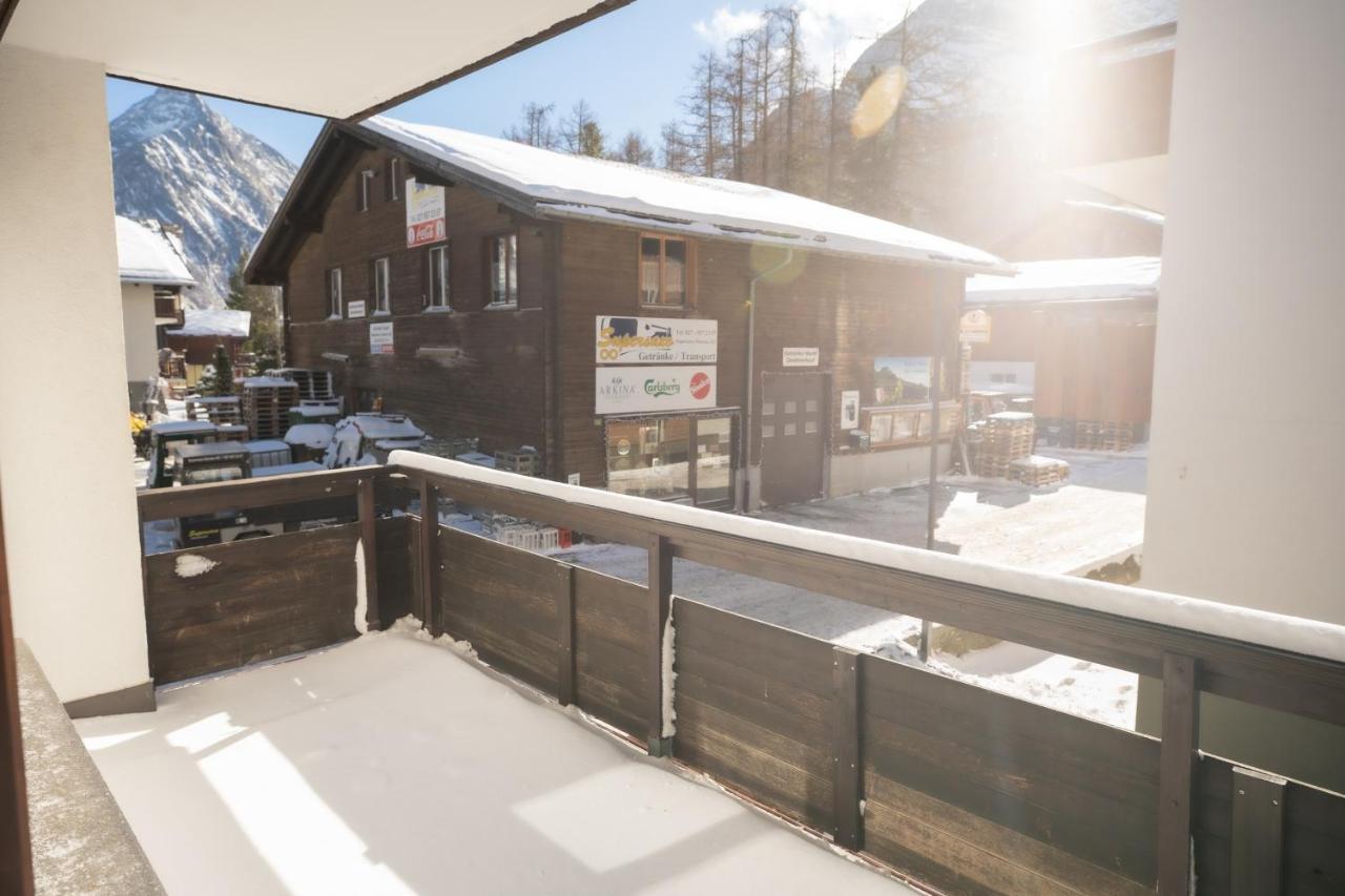Haus Slalom Apartment Saas-Fee Exterior foto
