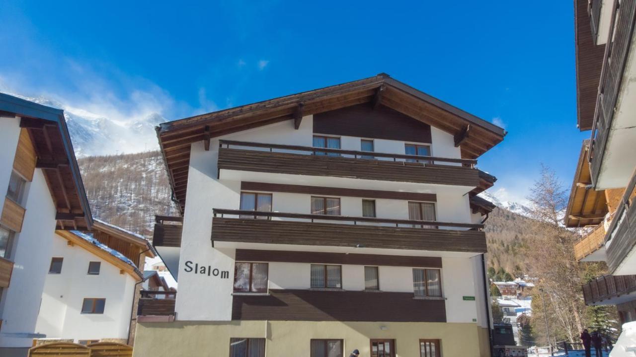Haus Slalom Apartment Saas-Fee Exterior foto